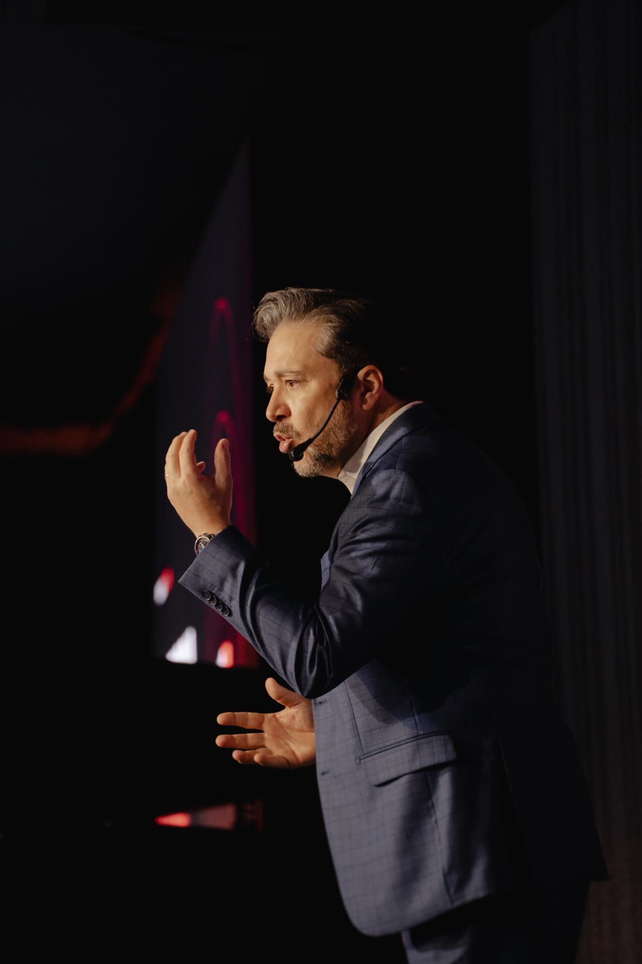 Fabiano Zanzin no palco da Expo Time Out 2026